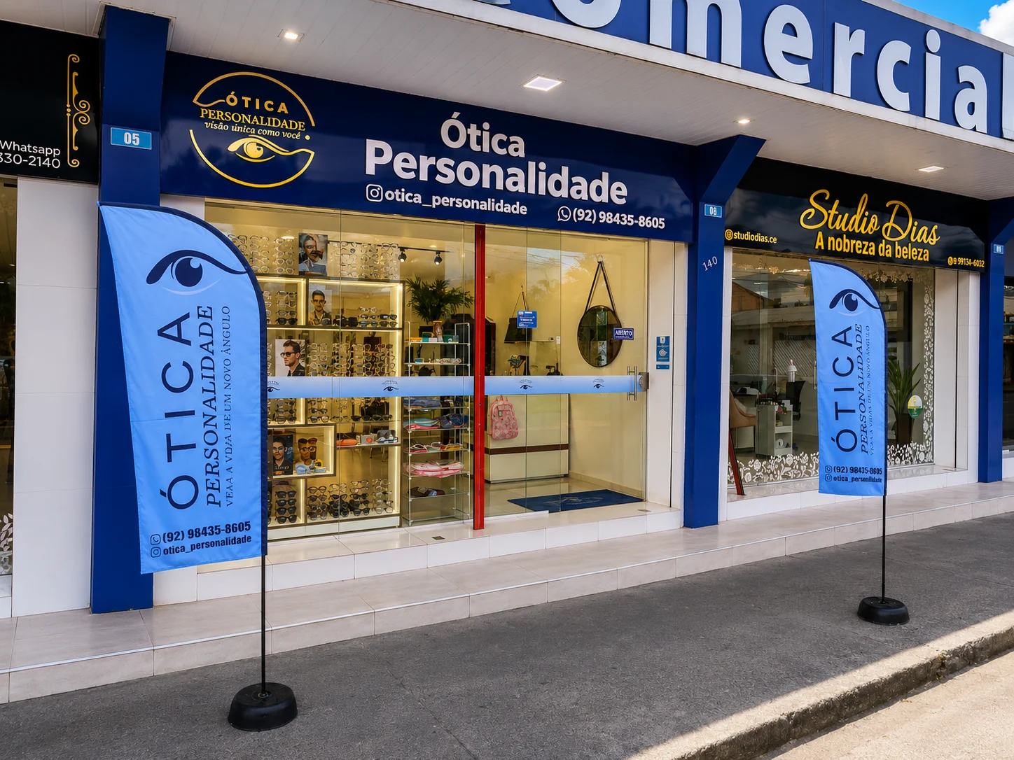 Área da Ótica Personalidade