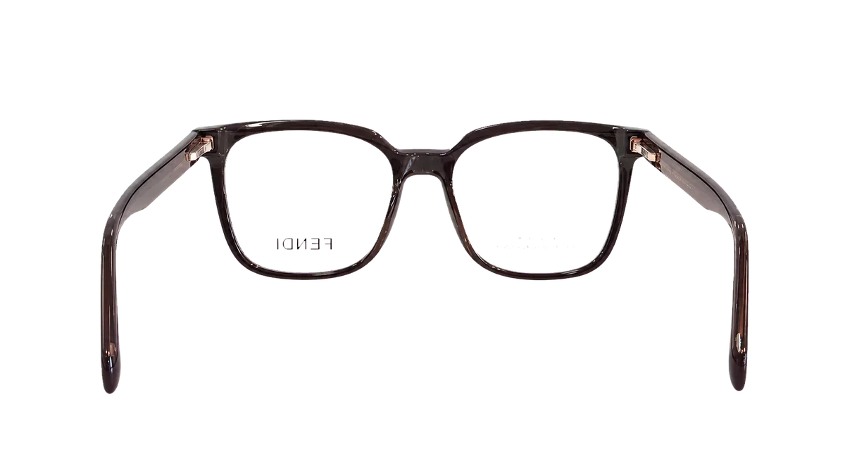 Óculos de grau Fendi V8032 bege aberto