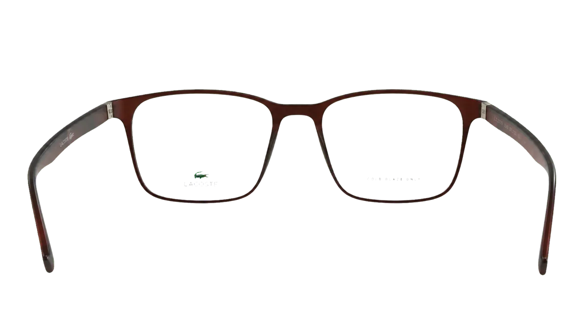 Óculos de grau Lacoste V2878 marrom aberto