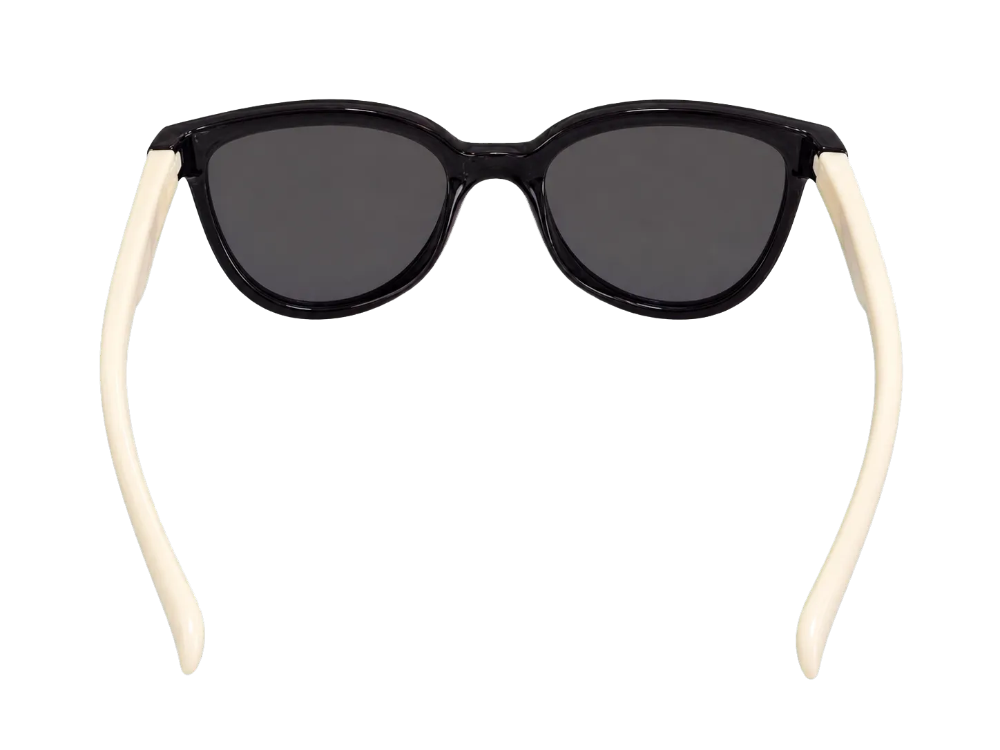 Óculos de sol infantil masculino V25043 preto com branco aberto