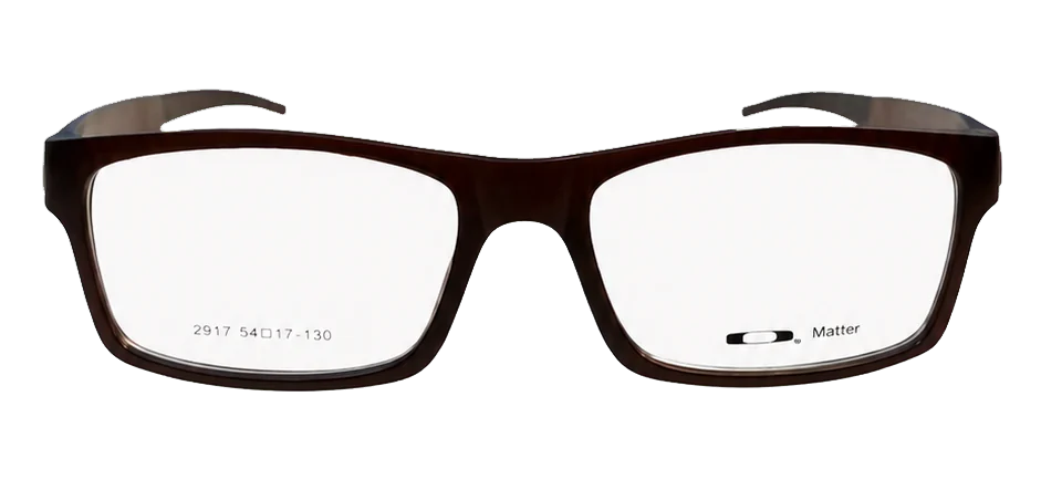 Óculos de grau Oakley V2931 marrom frontal