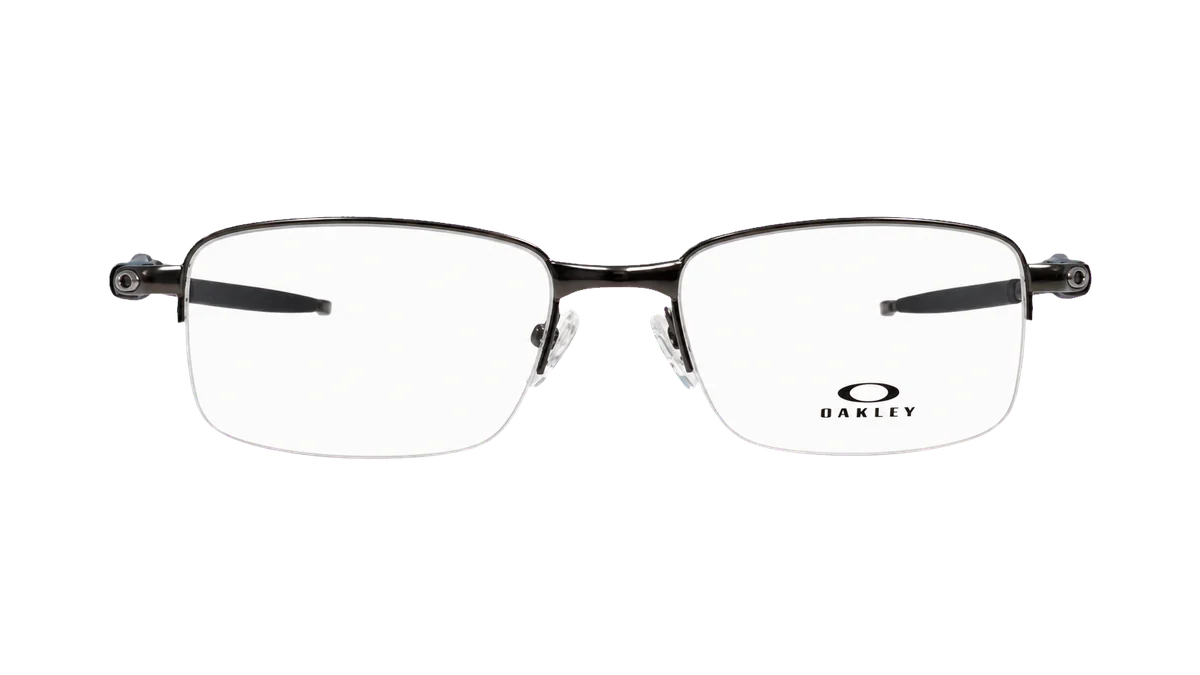 Óculos de grau Oakley V5043 prata frontal