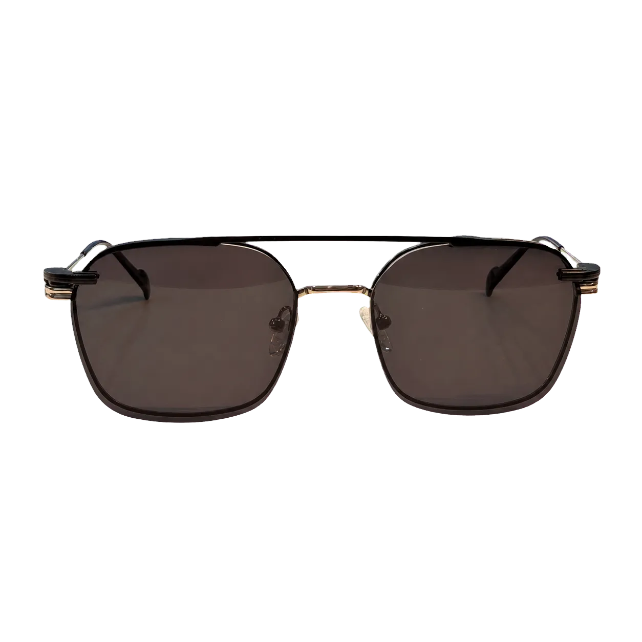 Óculos clip-on Person Vision V3036 preto com clip solar frontal