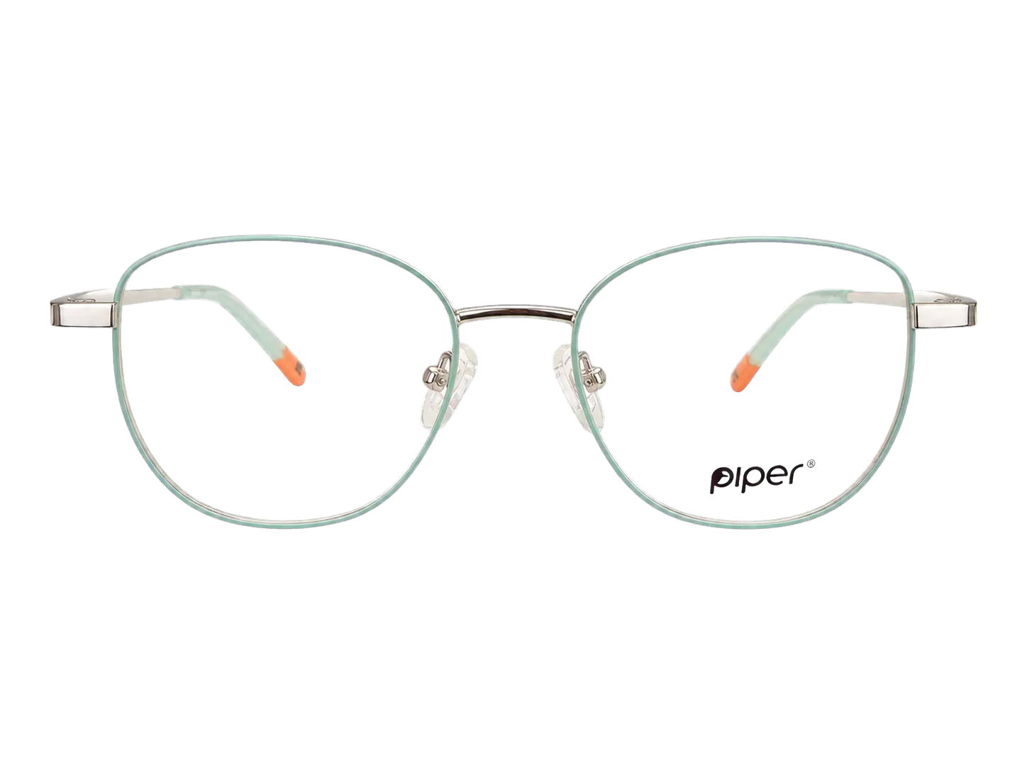Óculos de grau infantil feminino Piper V301 prata frontal