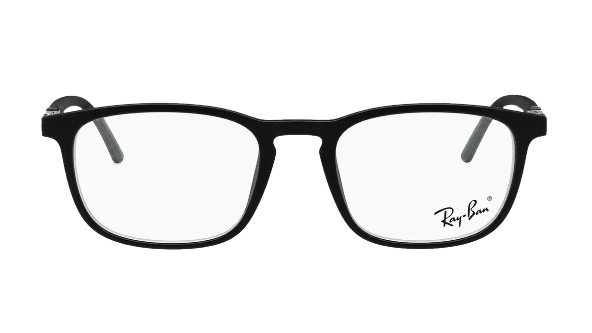 Óculos de grau Ray Ban V3856 preto frontal