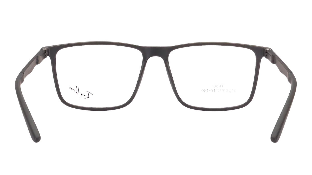 Óculos de grau Ray Ban V9128 cinza aberto