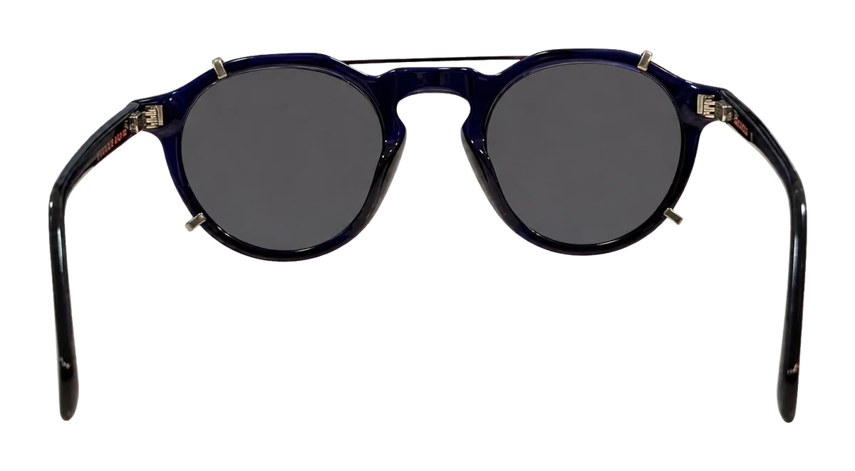 Óculos clip-on Sevenoaks V1019 azul aberto